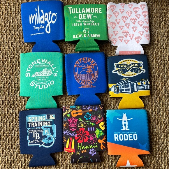 Other - 9 beer can koozie bundle